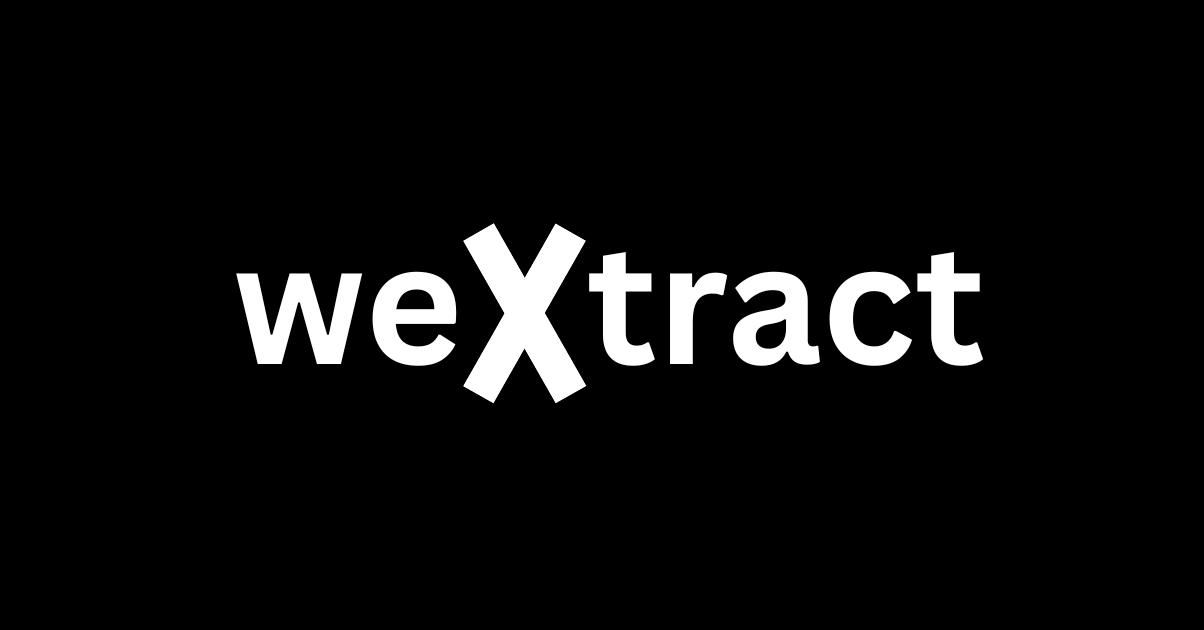 weXtract | turn messy data into sheets